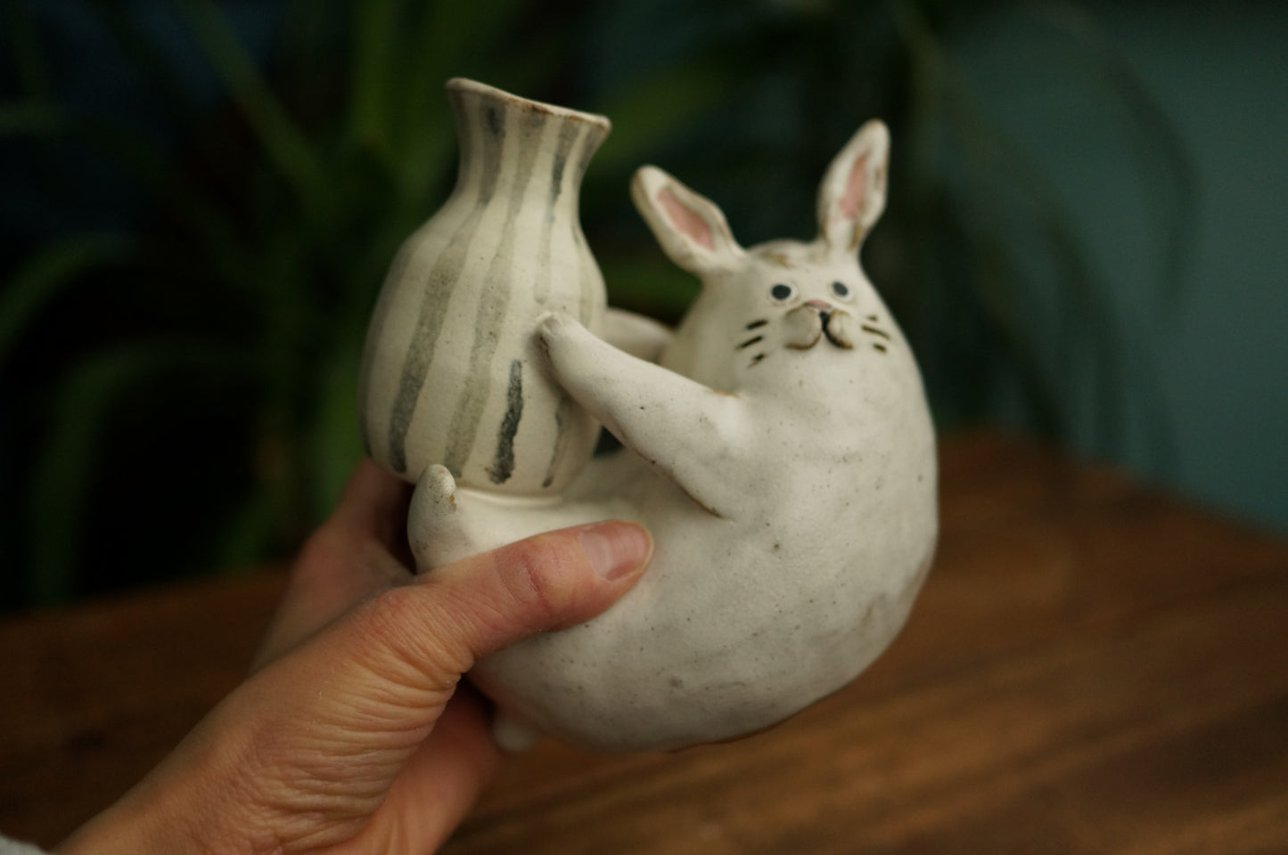 Rabbit Vase