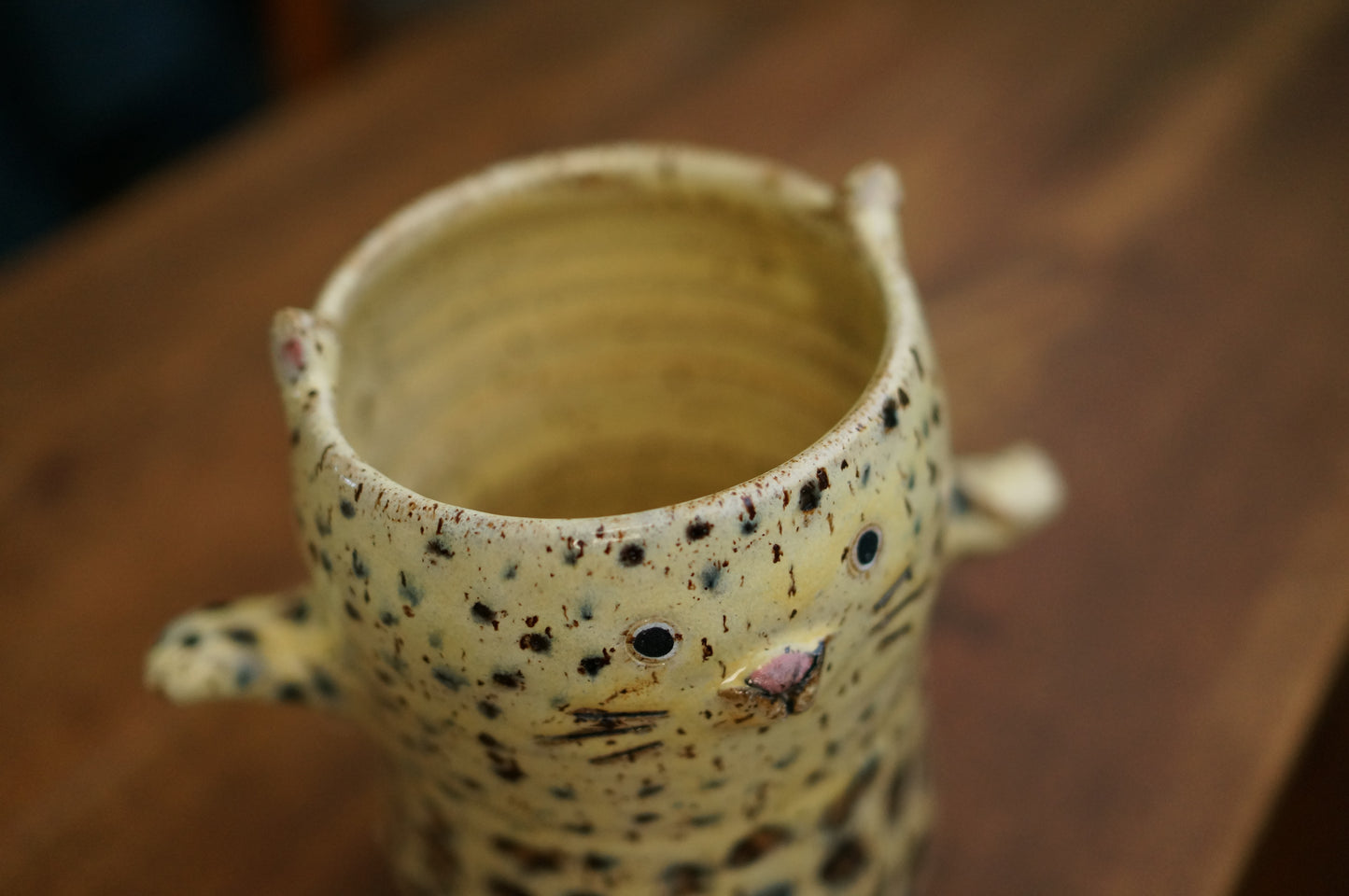 Leopard Vase