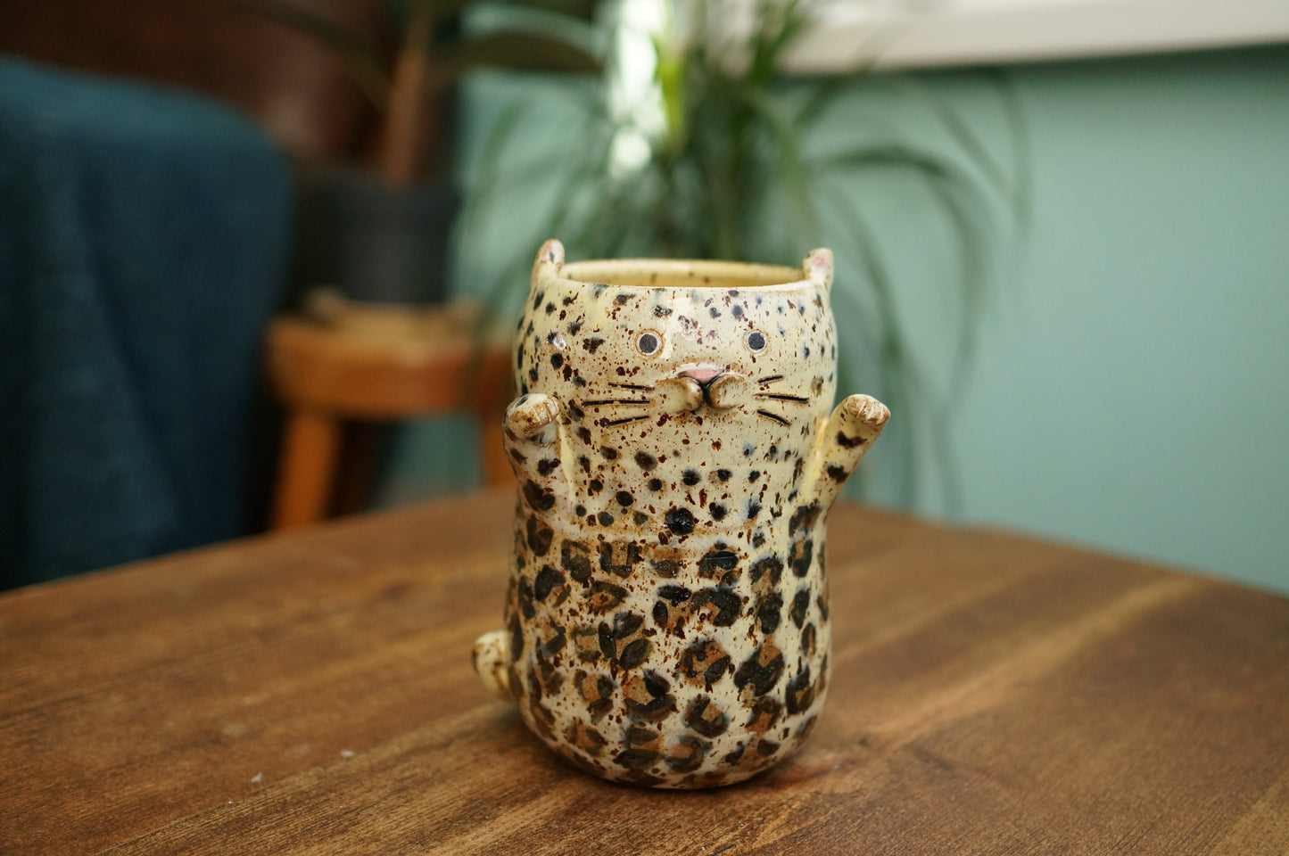White Bear Vase