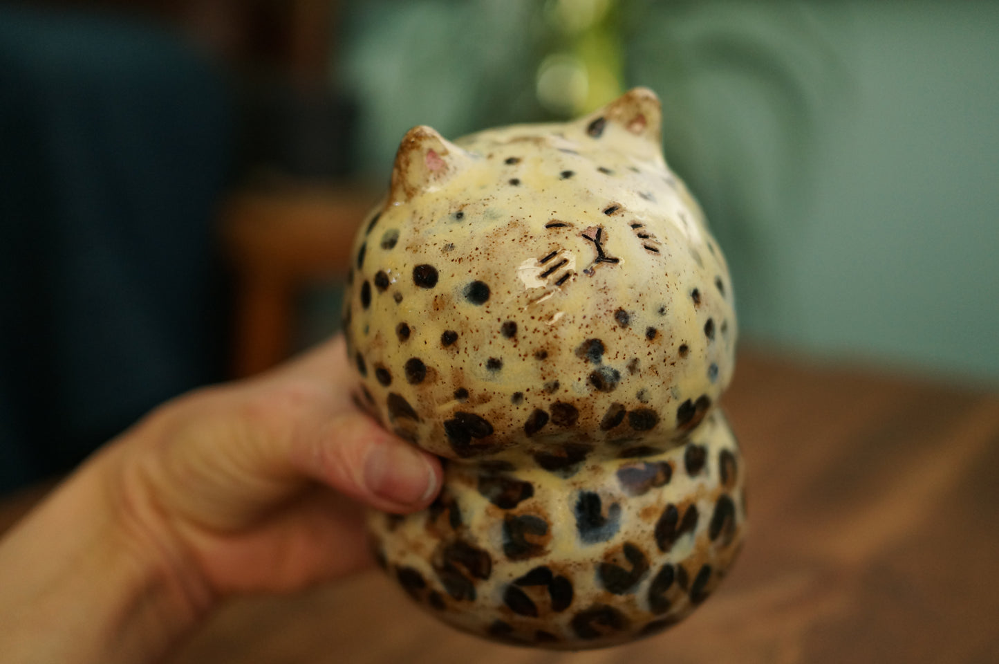 Leopard Vase