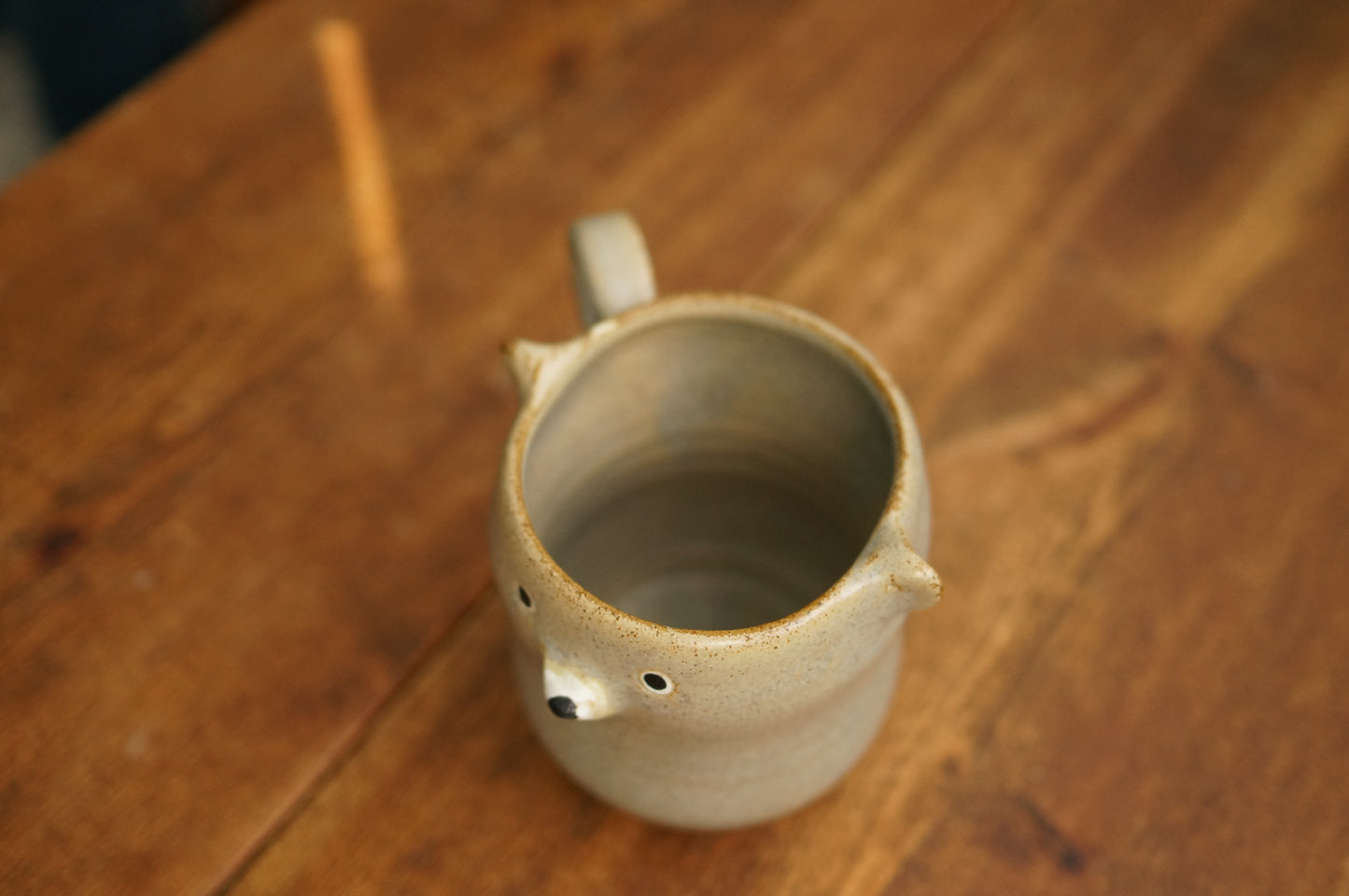 Grey Blue Bear Mug