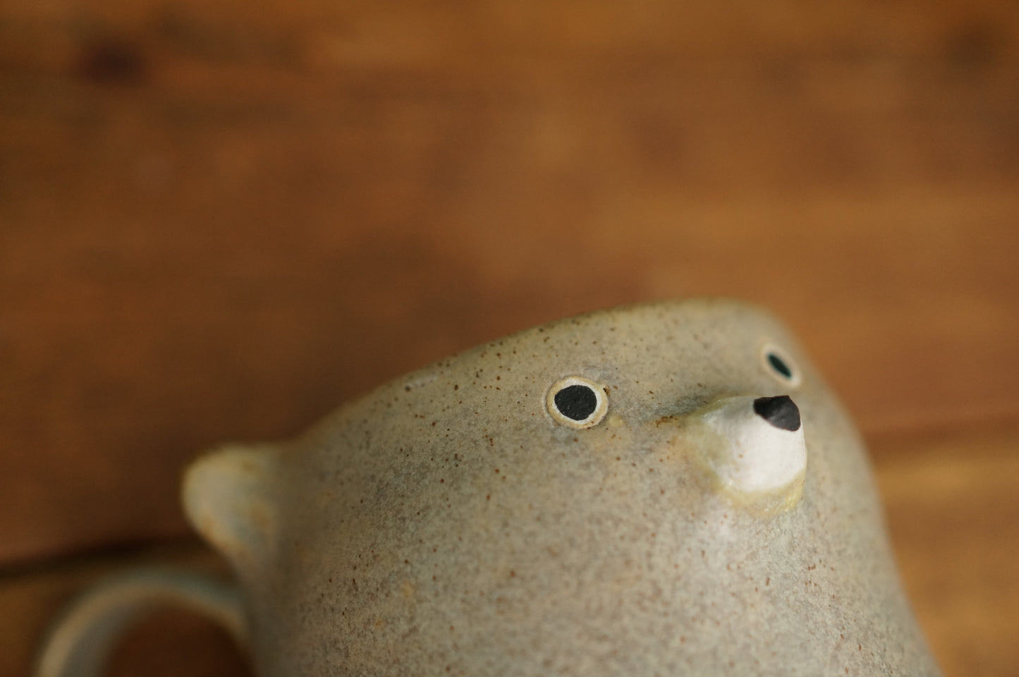 Grey Blue Bear Mug
