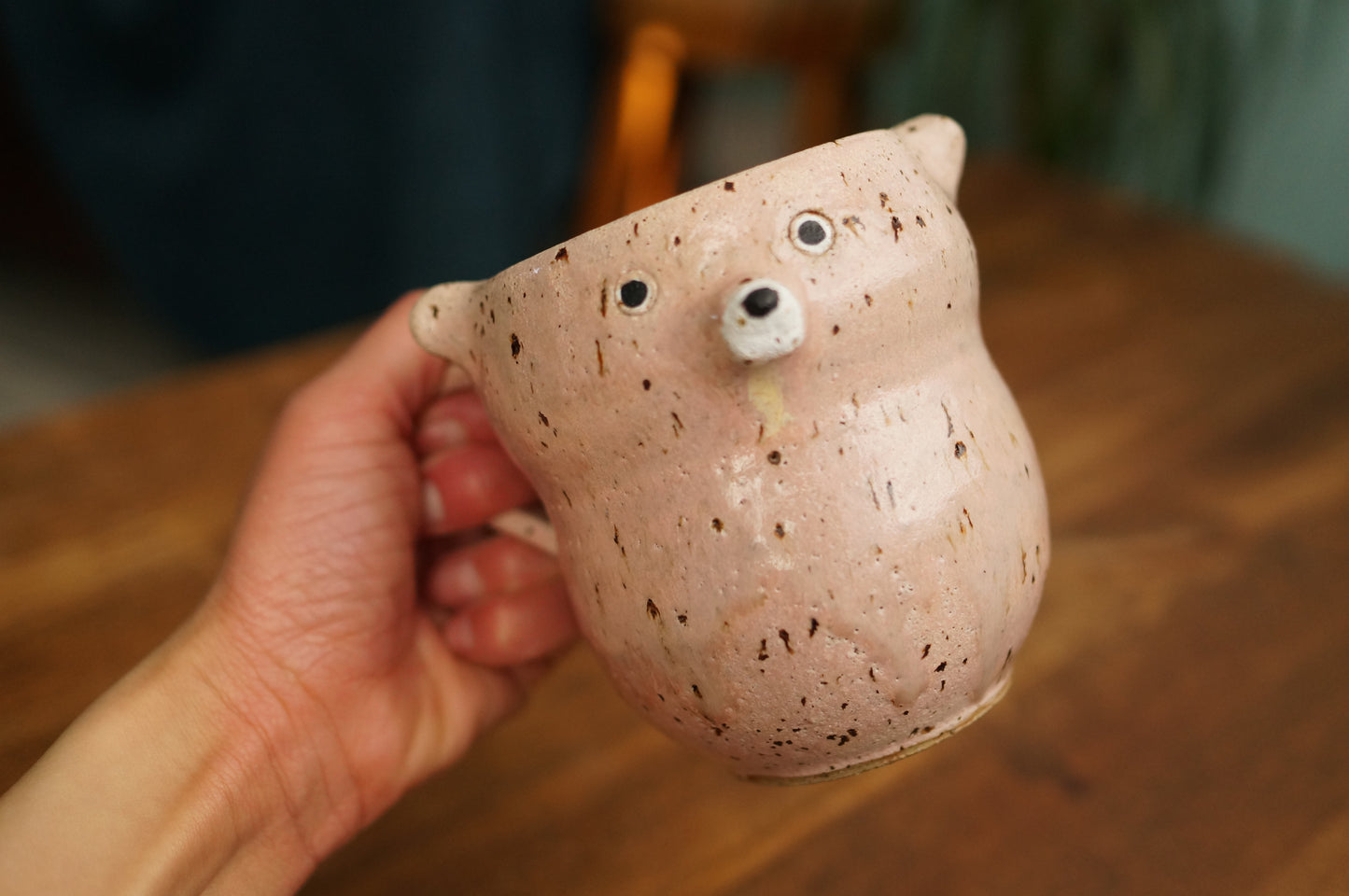 Pink Bear Mug