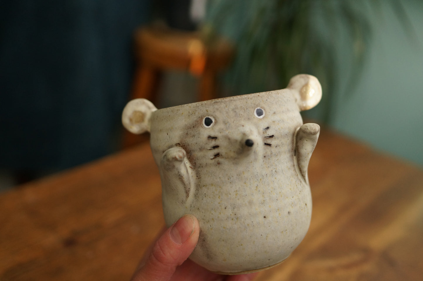 White Mouse Cup