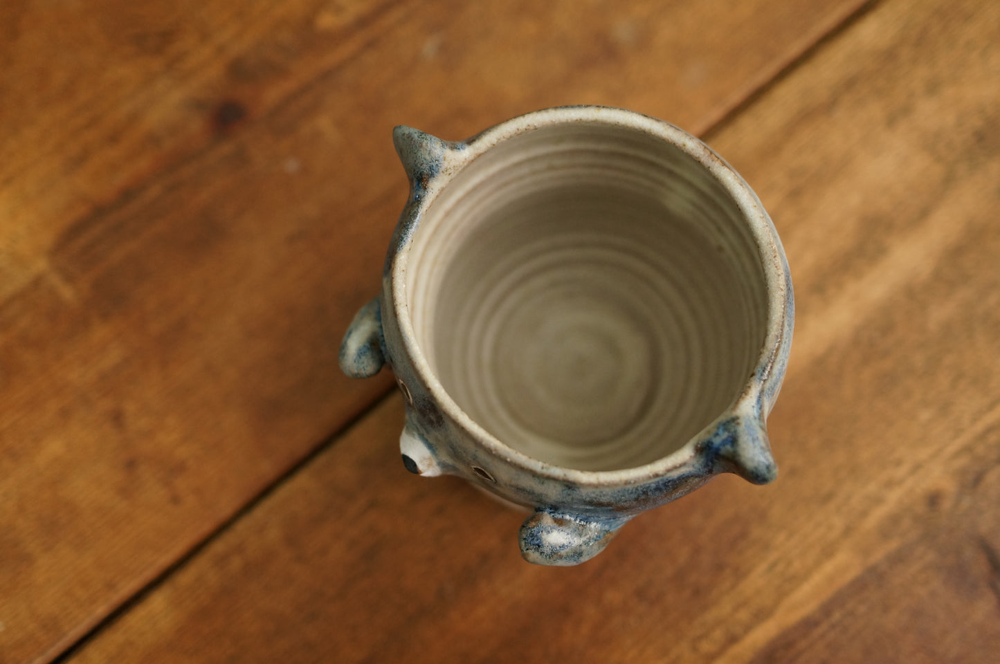 Snowy Blue Bear Mug