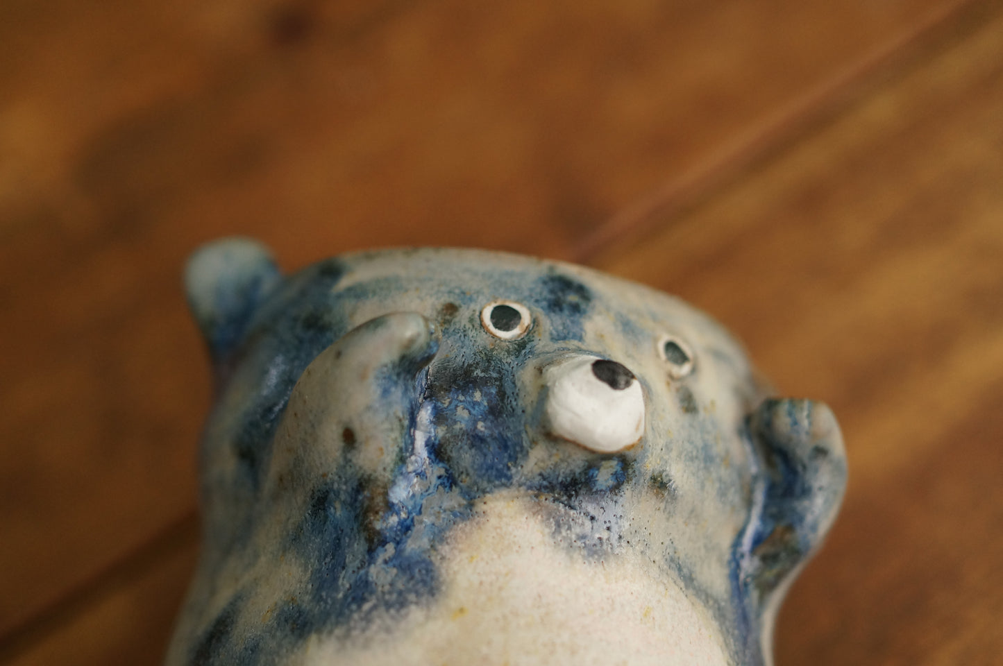 Snowy Blue Bear Mug