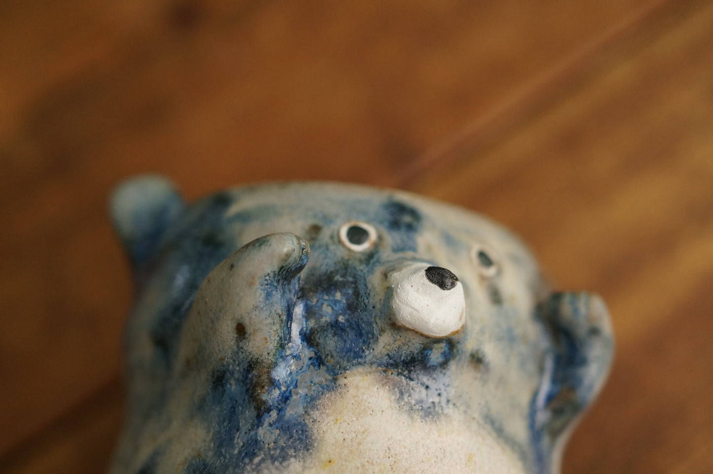 Snowy Blue Bear Mug
