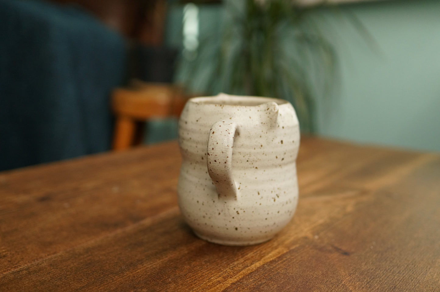 Satin White Bear Mug