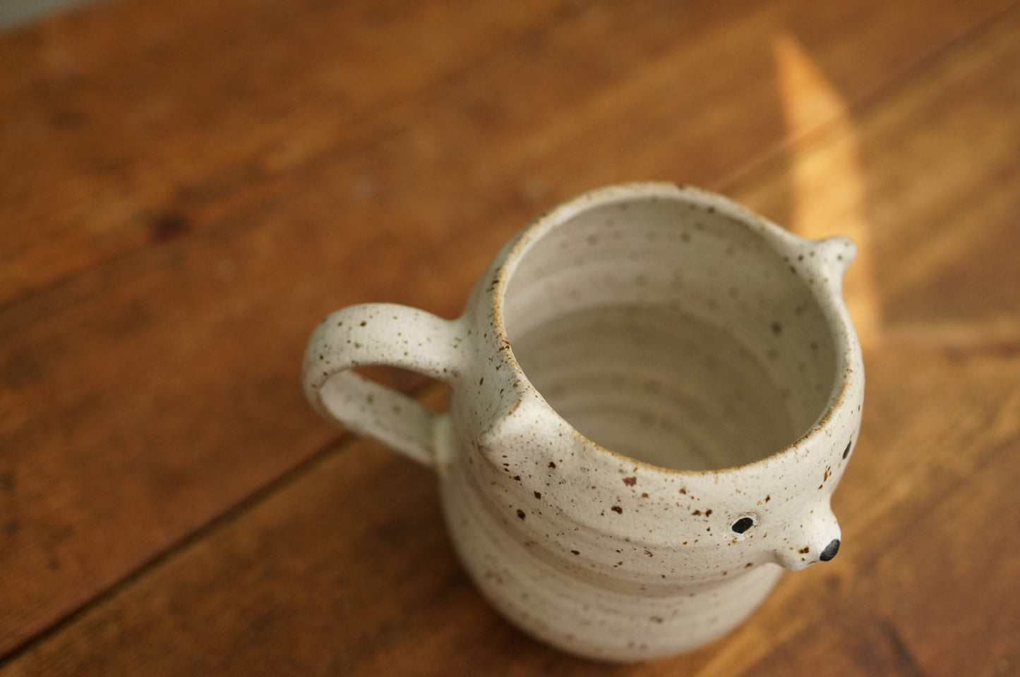 Satin White Bear Mug