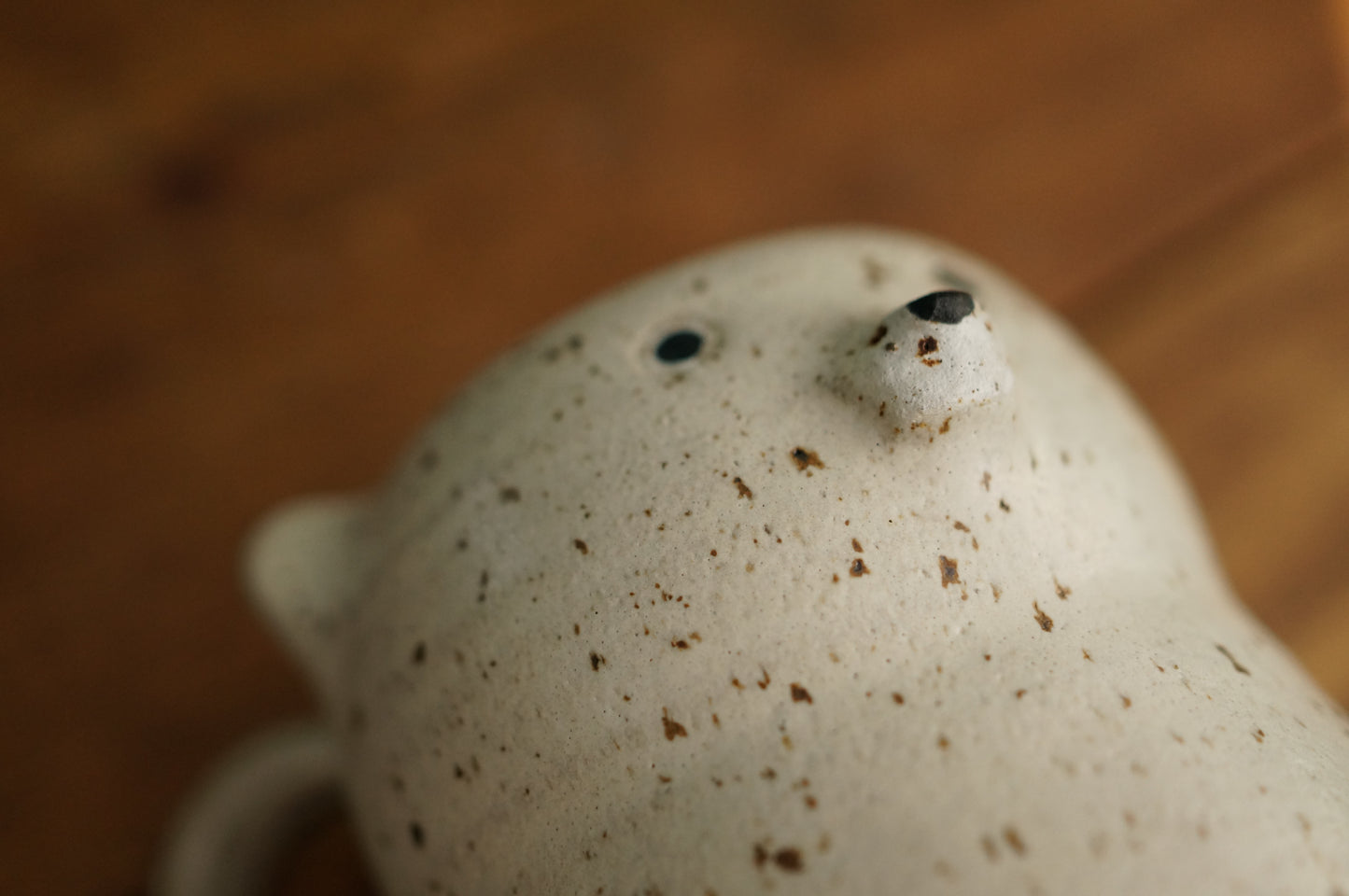 Satin White Bear Mug