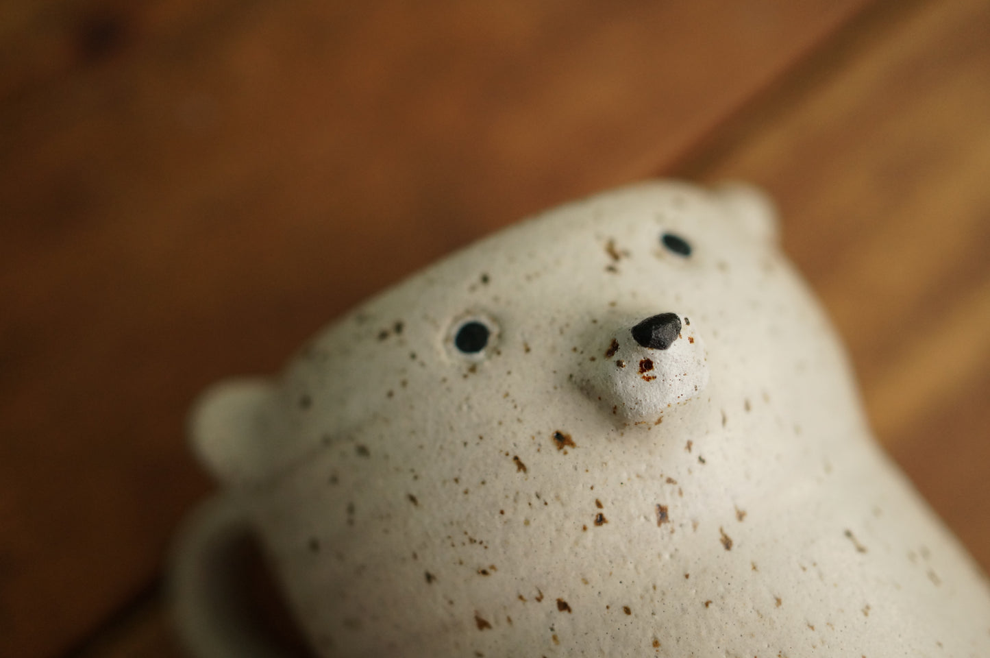 Satin White Bear Mug
