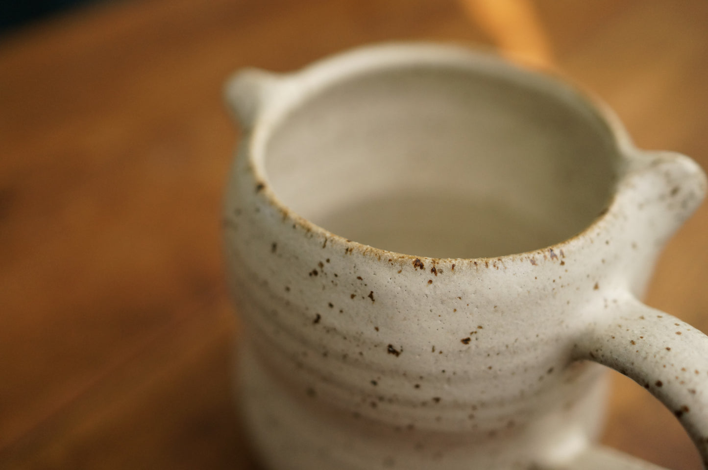 Satin White Bear Mug