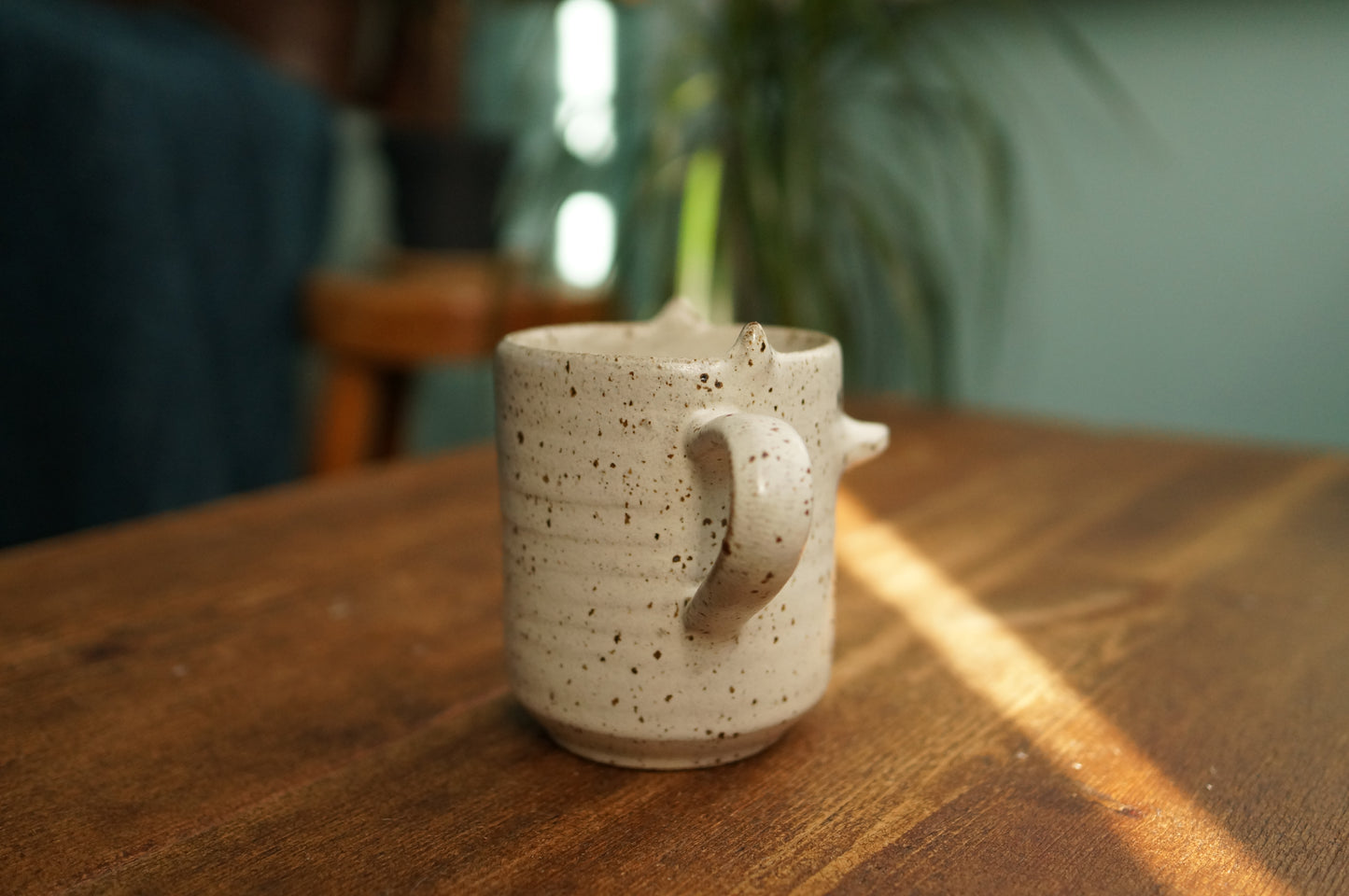 White Fox Mug