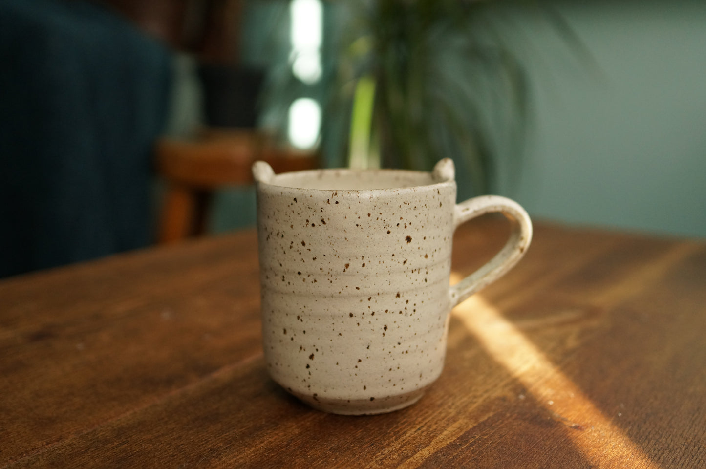 White Fox Mug