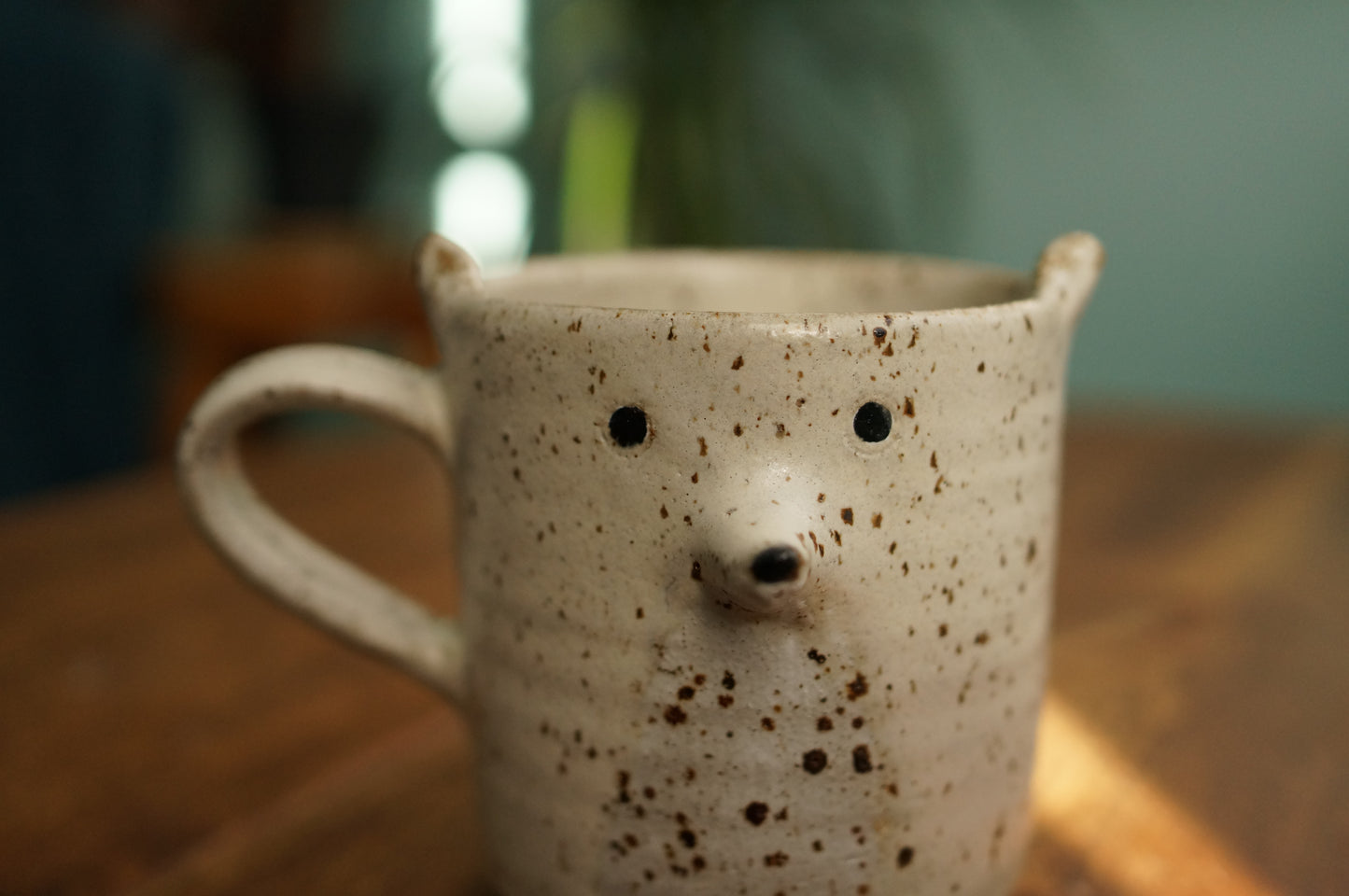 White Fox Mug