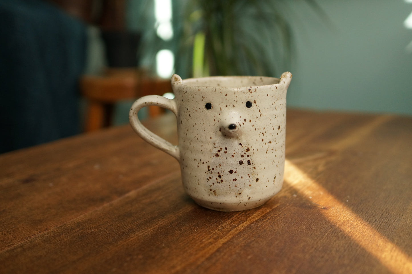 White Fox Mug