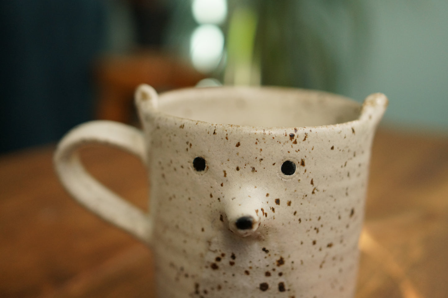 White Fox Mug