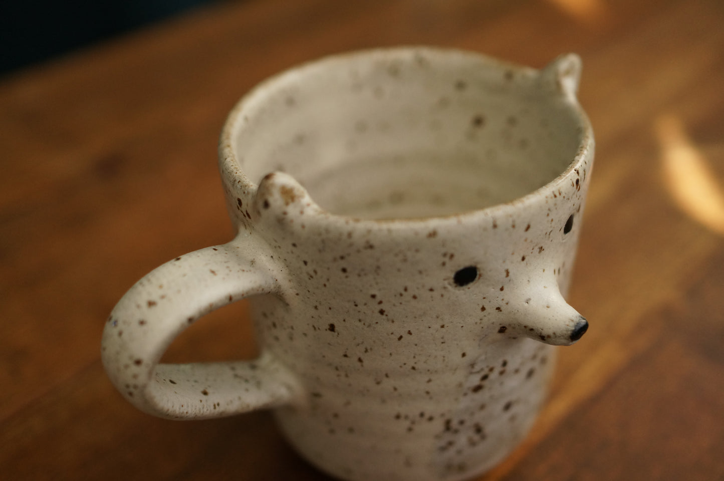 White Fox Mug