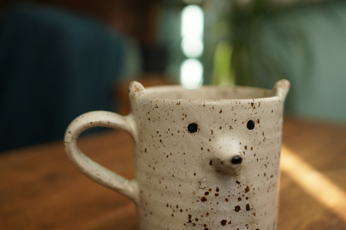 White Fox Mug