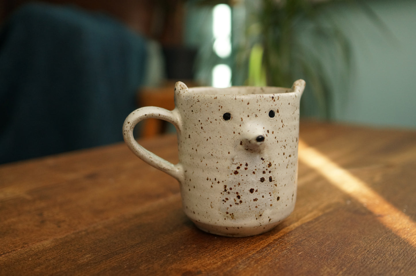White Fox Mug