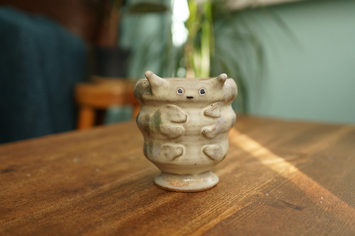White Caterpillar Mug