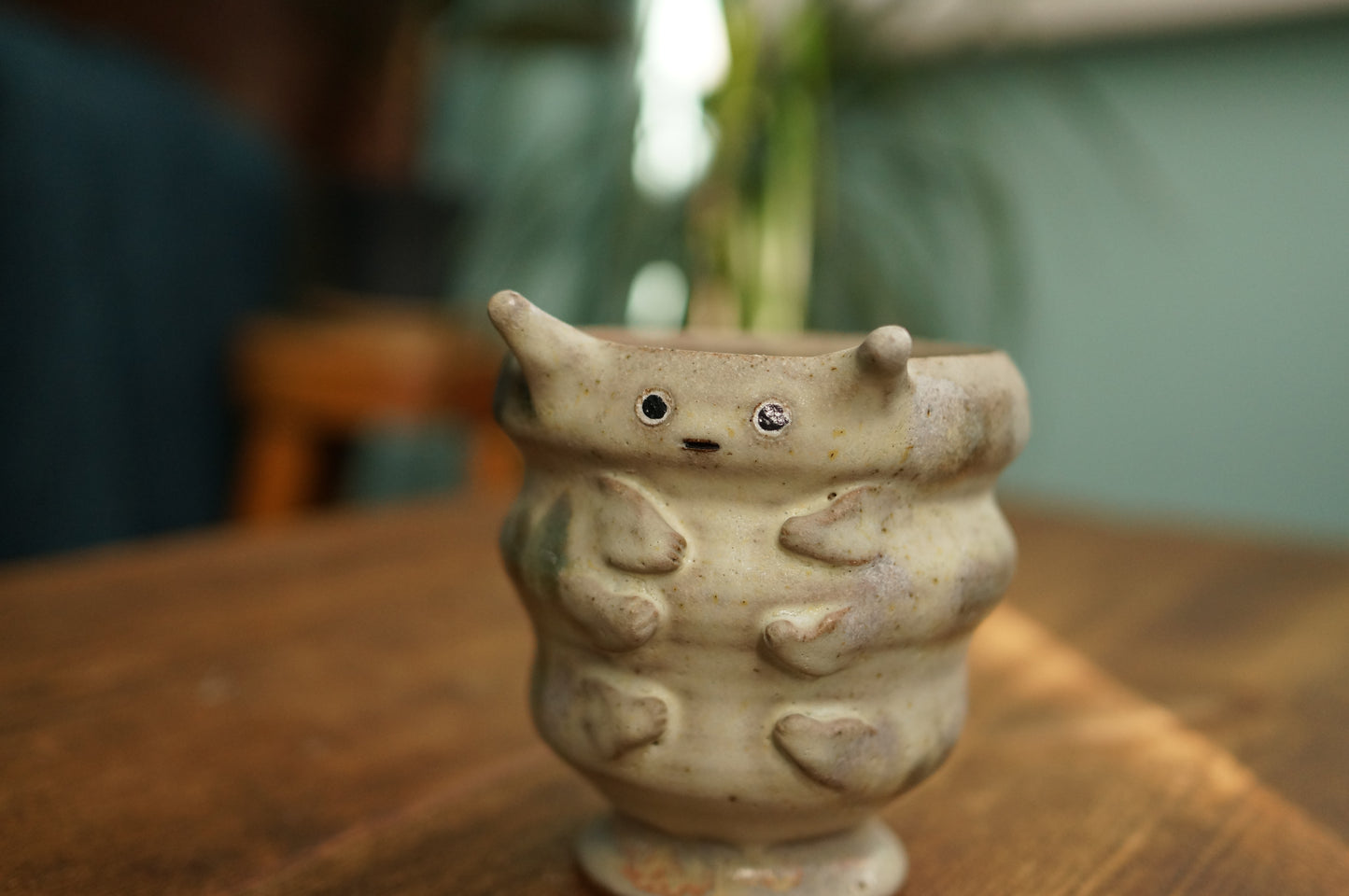White Caterpillar Mug