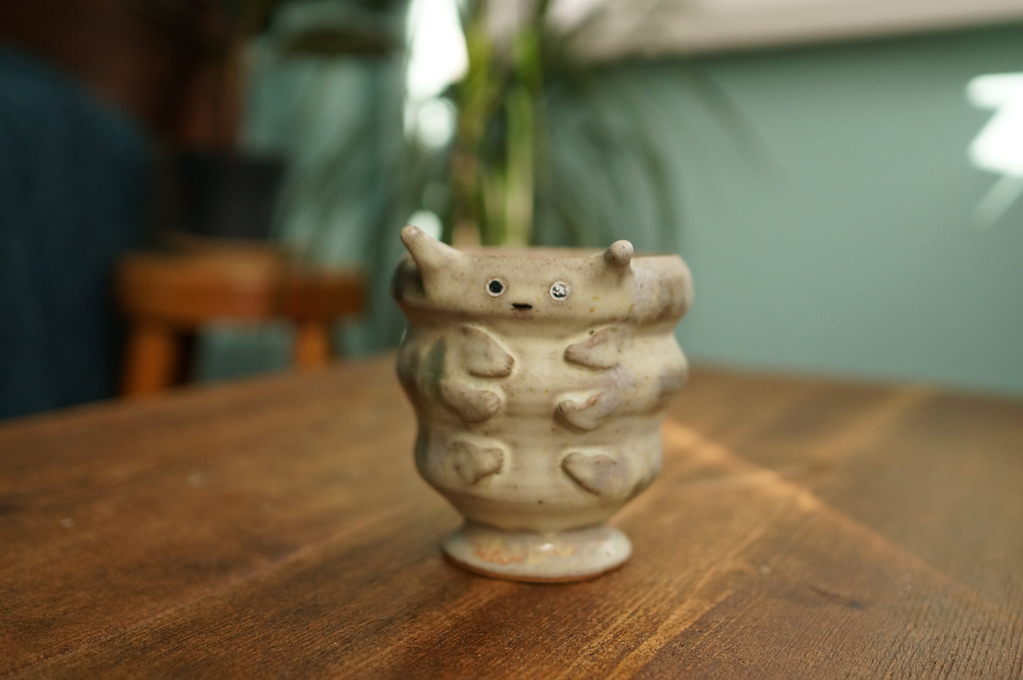 White Caterpillar Mug