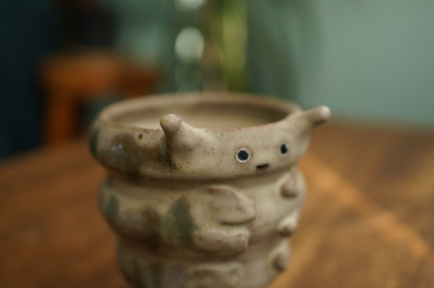 White Caterpillar Mug