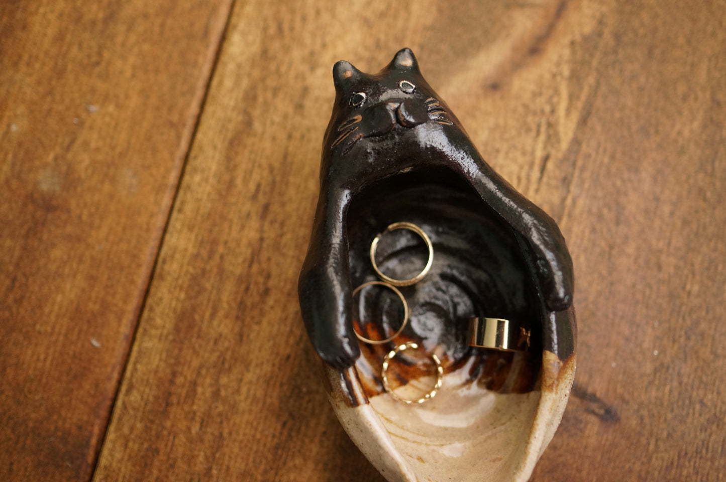 Black Cat Mermaid Holder