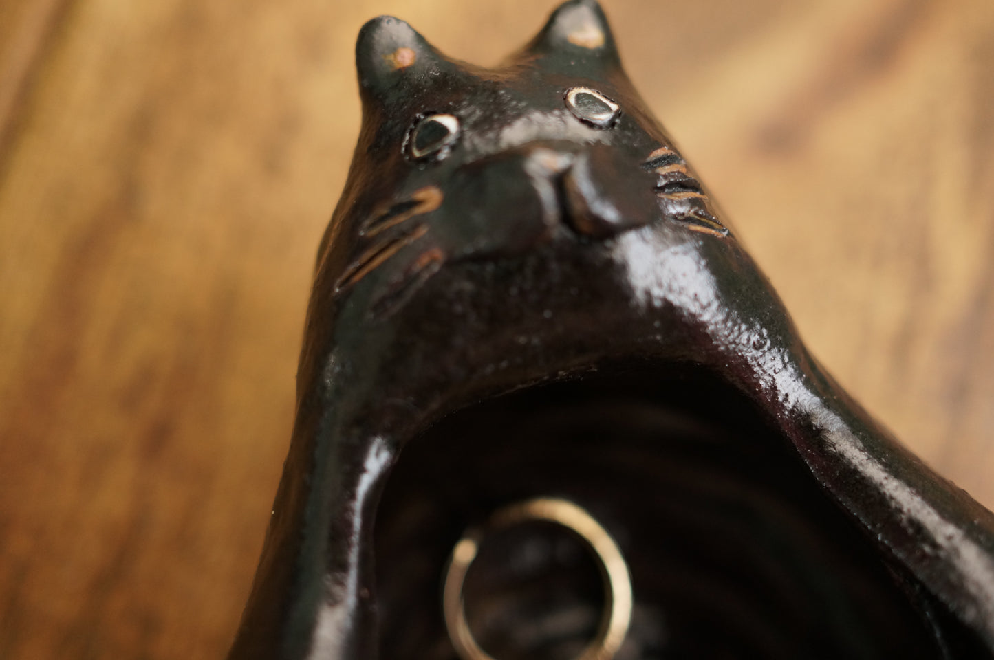 Black Cat Mermaid Holder