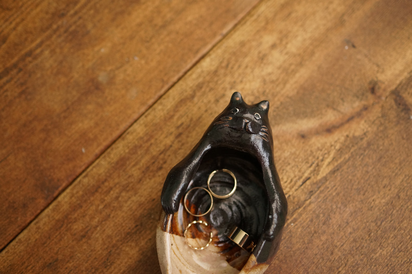 Black Cat Mermaid Holder