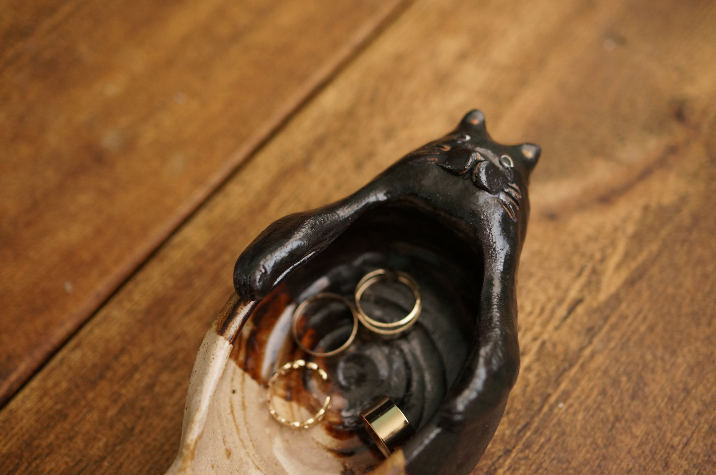 Black Cat Mermaid Holder