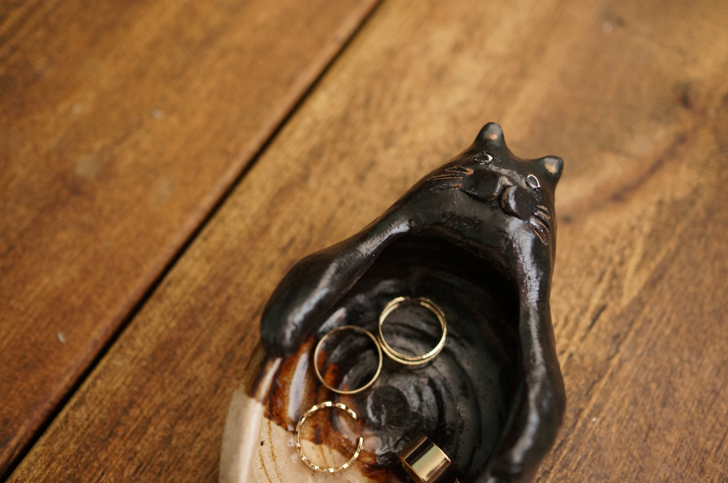 Black Cat Mermaid Holder