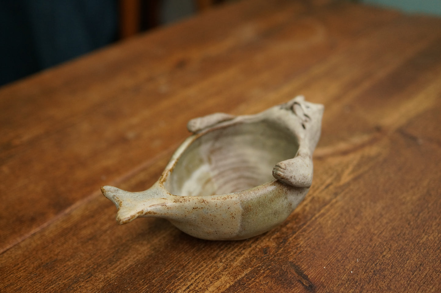 White Cat Mermaid Holder