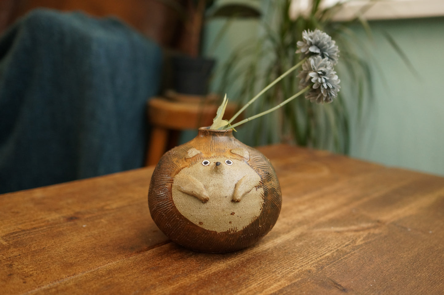 Hedgehog Vase