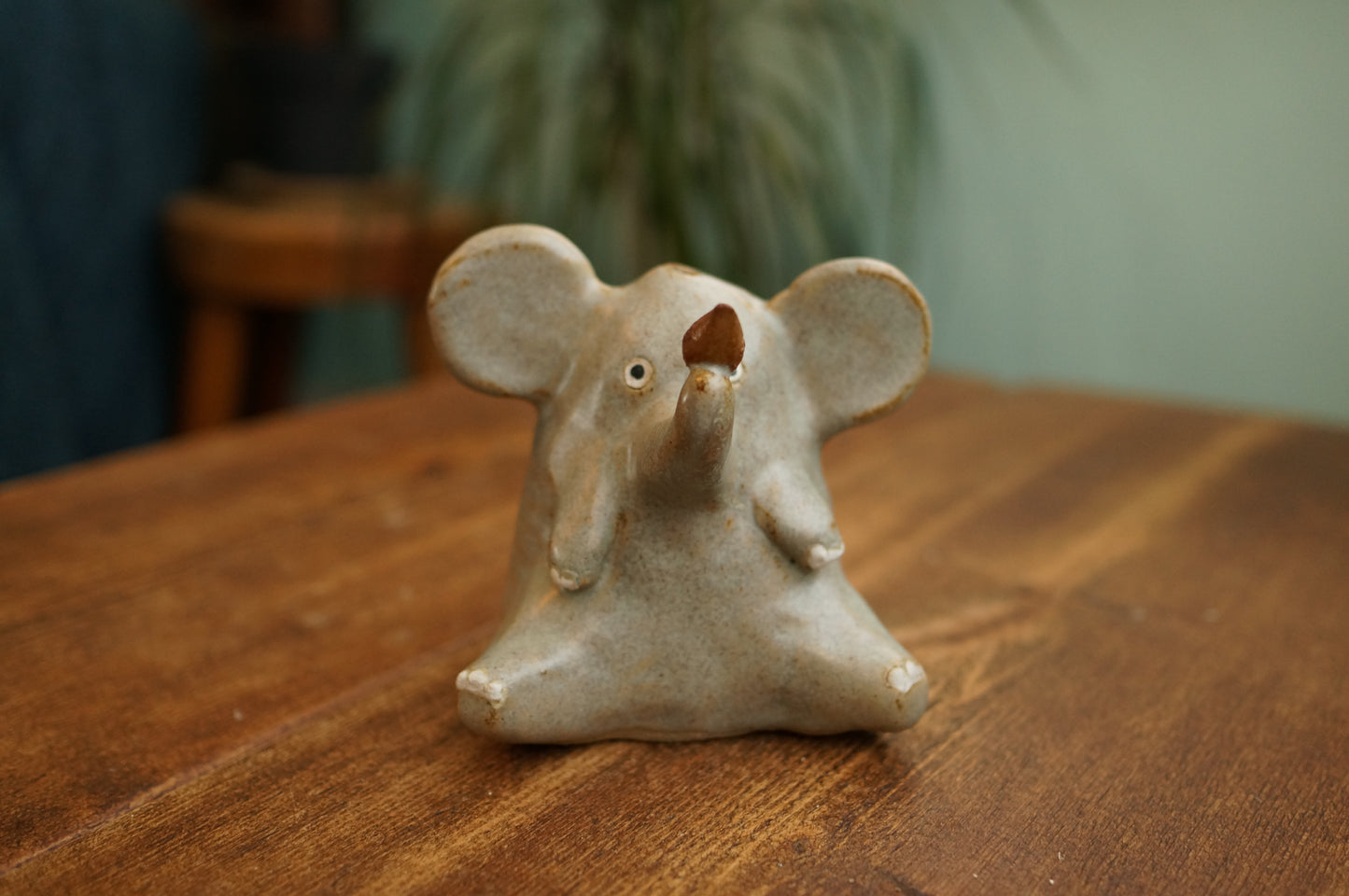 Elephant and bird Vase