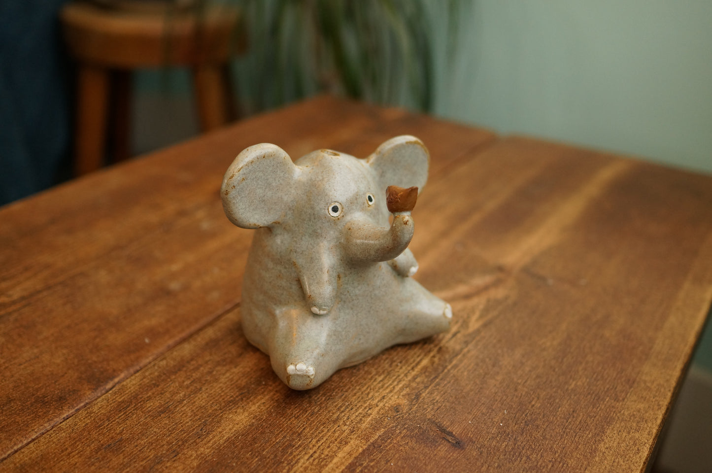 Elephant and bird Vase
