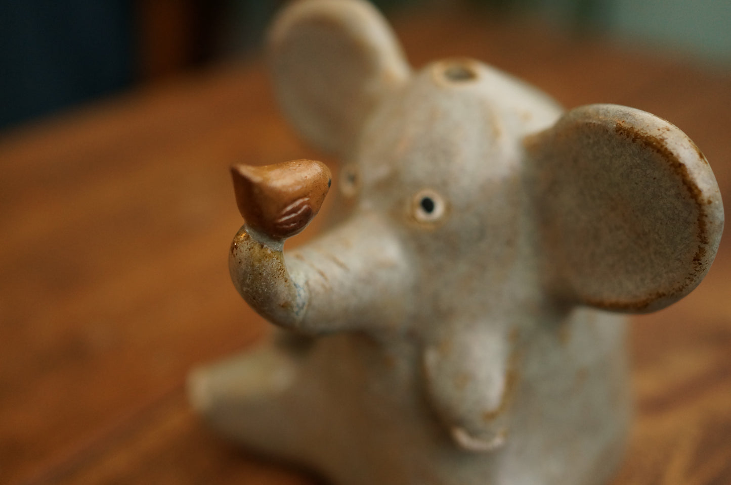 Elephant and bird Vase