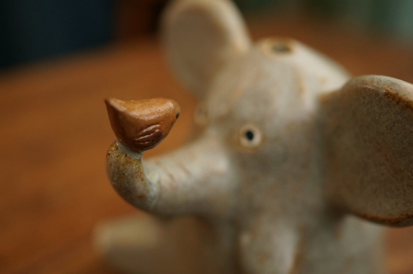 Elephant and bird Vase