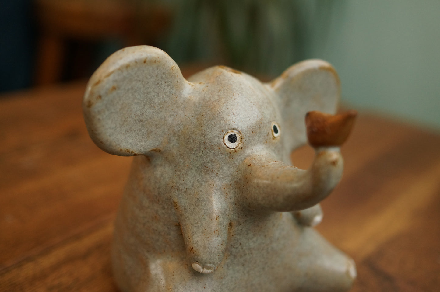 Elephant and bird Vase