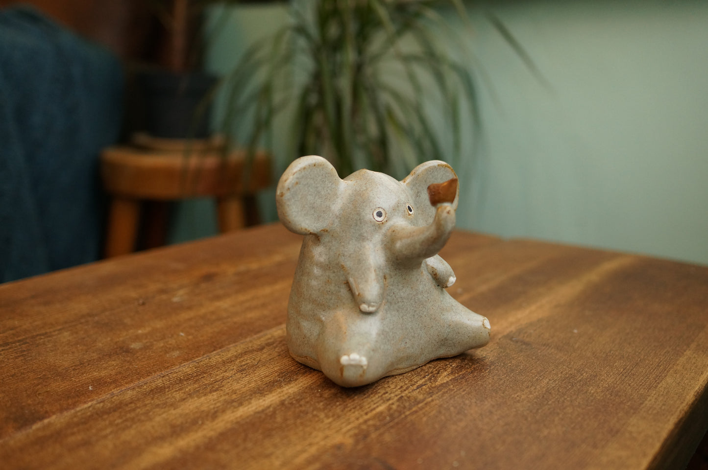 Elephant and bird Vase