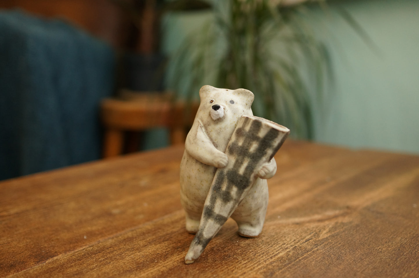 Standing Bear Vase