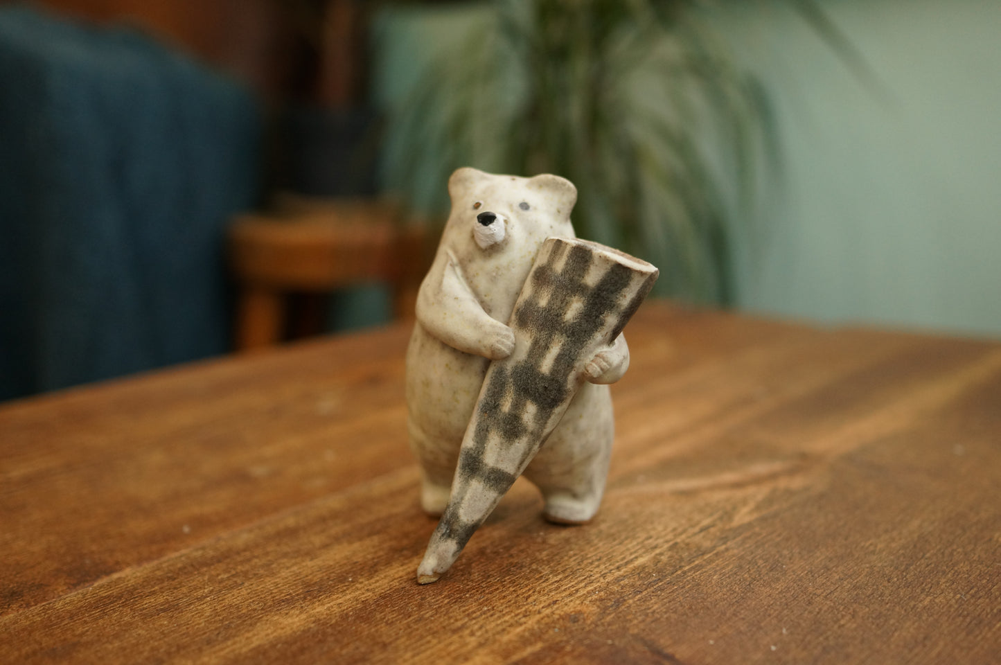Standing Bear Vase