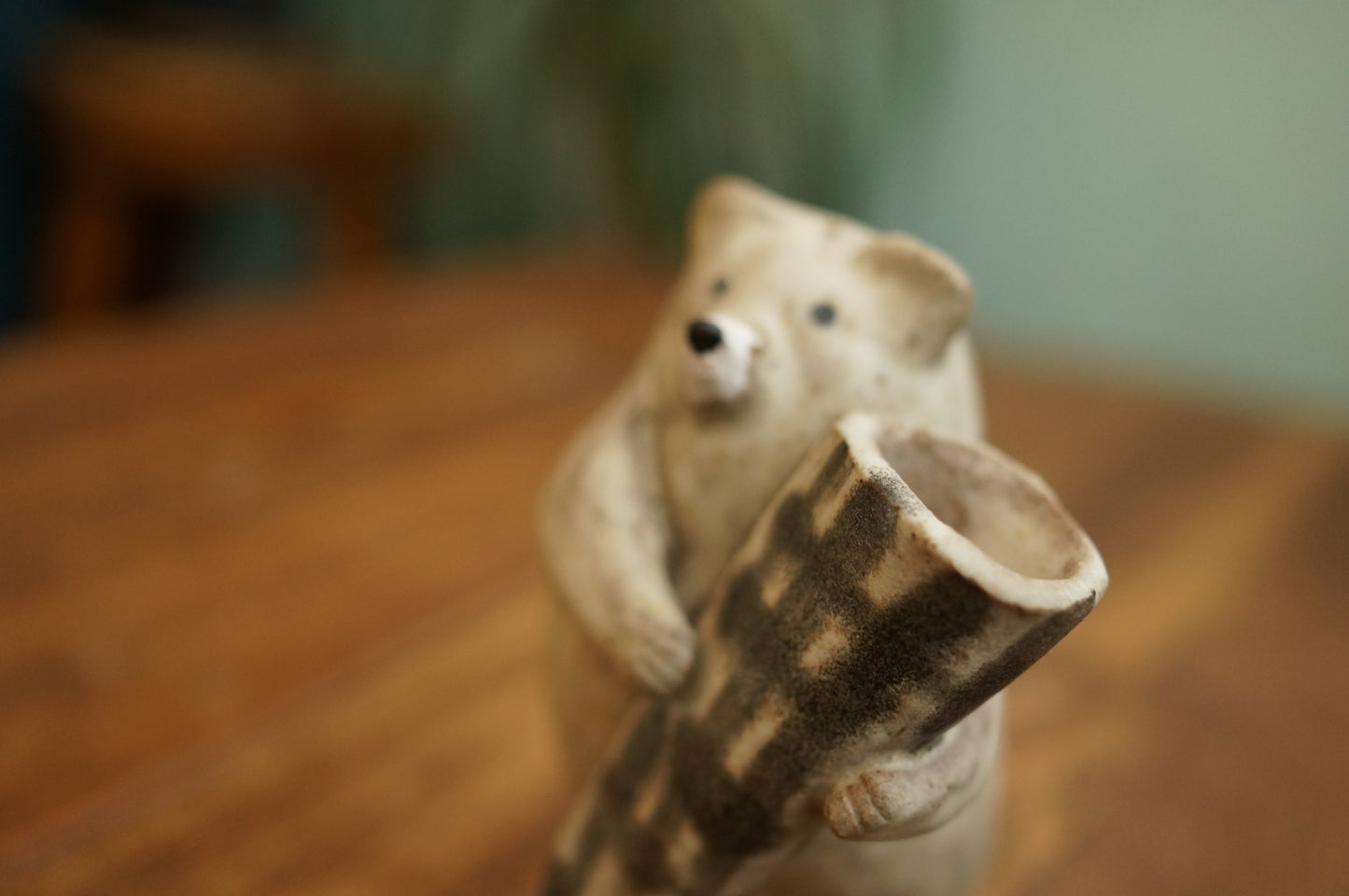 Standing Bear Vase