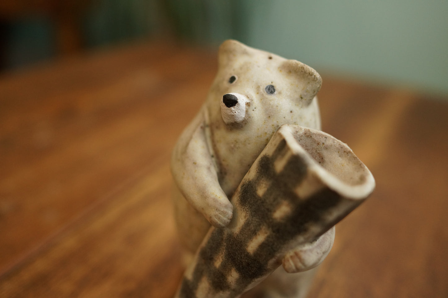 Standing Bear Vase