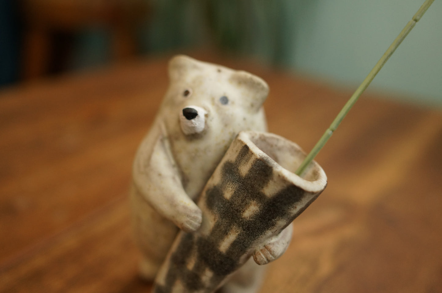 Standing Bear Vase