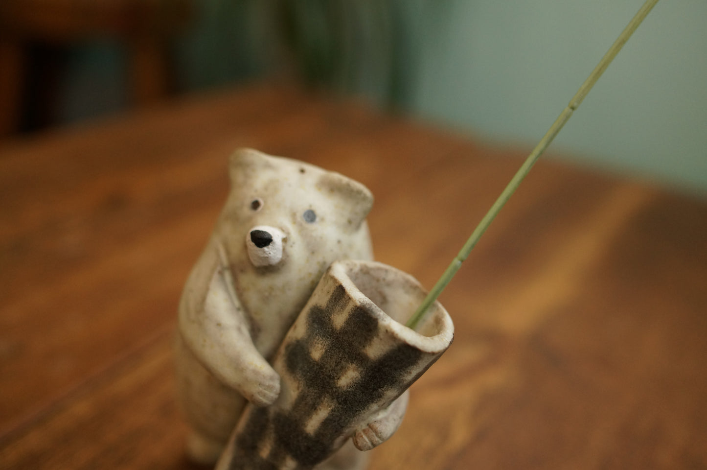 Standing Bear Vase