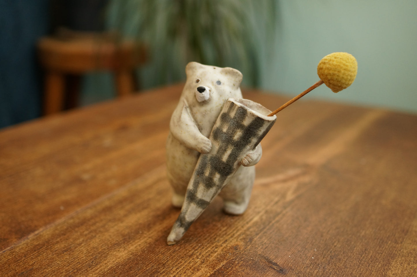 Standing Bear Vase