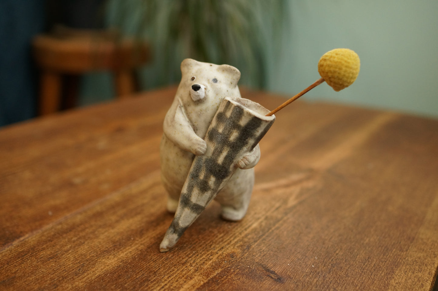 Standing Bear Vase