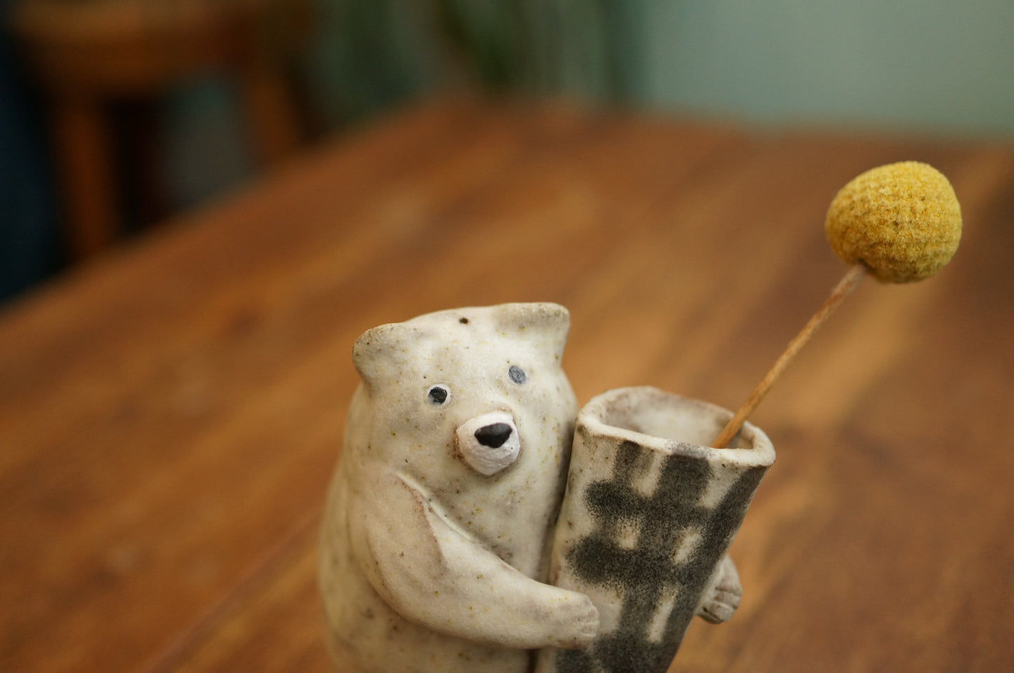 Standing Bear Vase